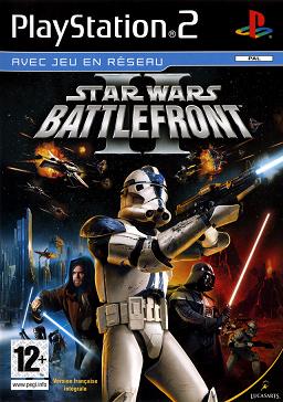 Pochette Star Wars Battlefront II version PlayStation 2