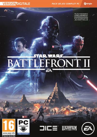 Pochette Star Wars : Battlefront II version PC Windows