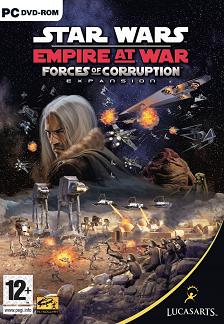 Pochette Star Wars : Empire at War - Forces of Corruption version PC Windows