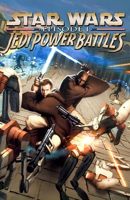 Pochette Star Wars Episode I : Jedi Power Battles version Switch
