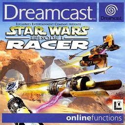 Pochette Star Wars Episode I Racer version Dreamcast