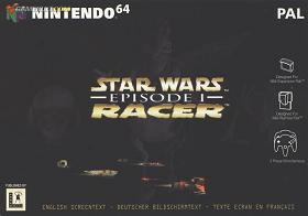 Pochette Star Wars Episode I Racer version Nintendo 64