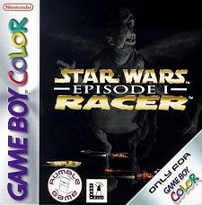 Pochette Star Wars Episode I Racer version GameBoy/Color