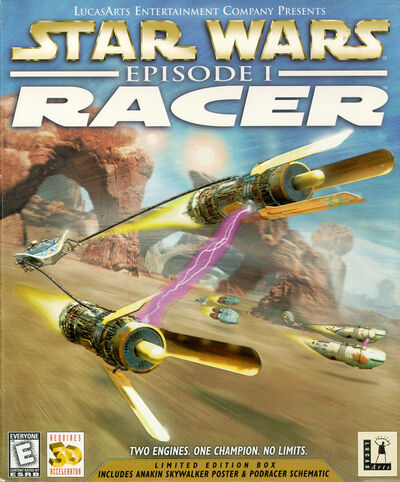Pochette Star Wars Episode I Racer version PlayStation 4