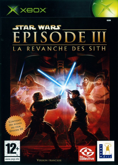 Pochette Star Wars Episode III : La revanche des Sith version Xbox