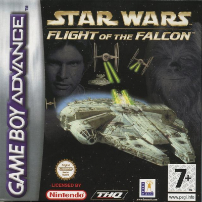 Pochette Star Wars : Flight of the Falcon version GameBoy Advance