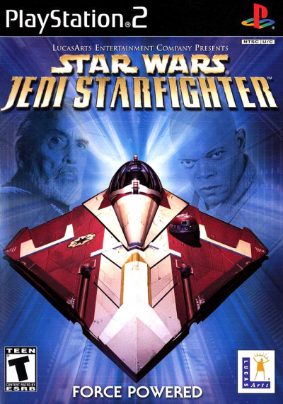 Pochette Star Wars : Jedi Starfighter version PlayStation 2