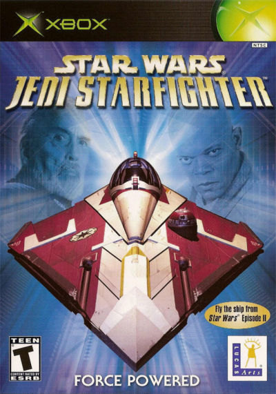 Pochette Star Wars : Jedi Starfighter version Xbox