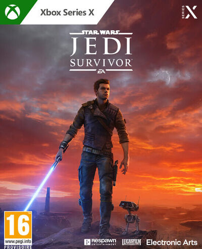 Pochette Star Wars Jedi : Survivor version Xbox Series X/S