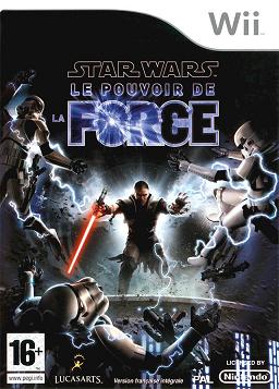 Pochette Star Wars : le pouvoir de la force version Wii