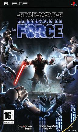 Pochette Star Wars : le pouvoir de la force version PSP