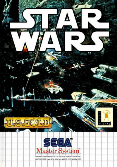 Pochette Star Wars version Master System