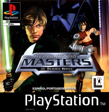 Pochette Star Wars : Masters of Teräs Käsi version PlayStation