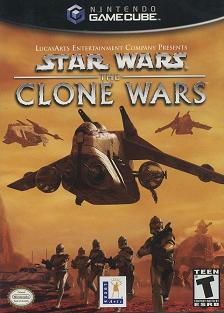 Pochette Star Wars The Clone Wars version GameCube