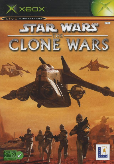Pochette Star Wars The Clone Wars version Xbox