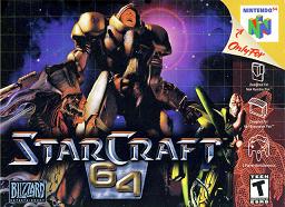 Pochette StarCraft 64 version Nintendo 64