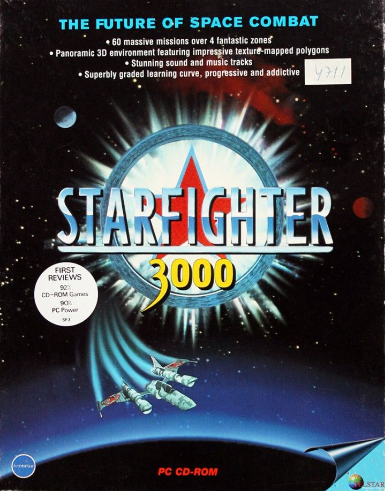 Pochette StarFighter 3000 version PC Windows