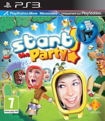 Pochette Start The Party ! version PlayStation 3