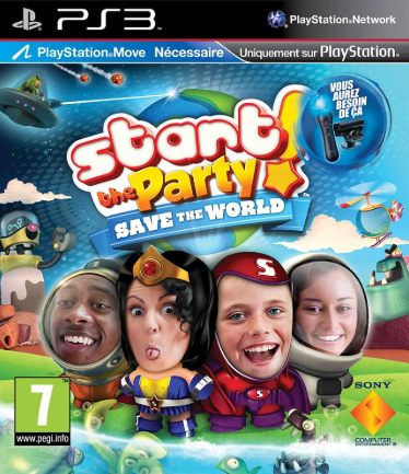 Pochette Start The Party ! Save the World version PlayStation 3