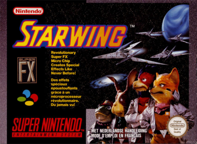 Pochette StarWing version Super Nintendo