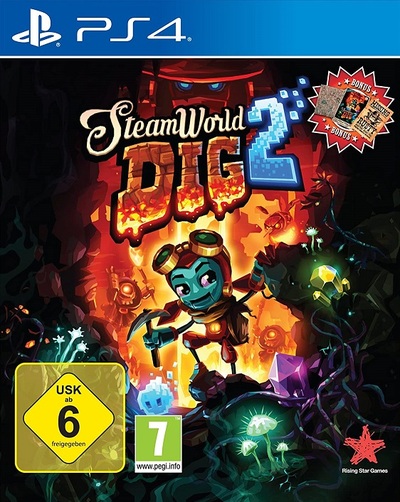 Pochette SteamWorld Dig 2 version PlayStation 4