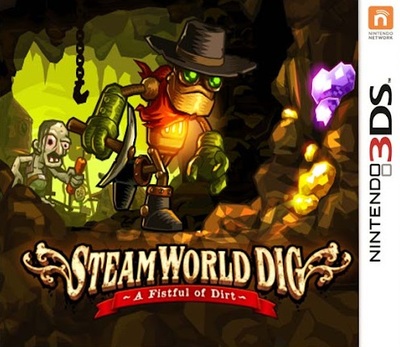 Pochette SteamWorld Dig version 3DS