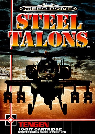 Pochette Steel Talons version Megadrive
