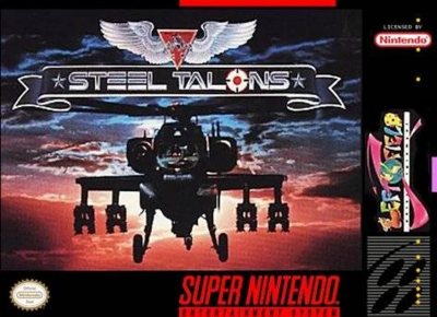 Pochette Steel Talons version Super Nintendo