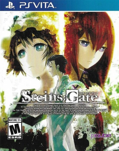 Pochette Steins;Gate version PSVita