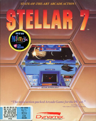 Pochette Stellar 7 version PC Windows