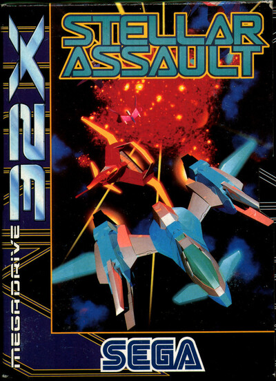 Pochette Stellar Assault version 32X