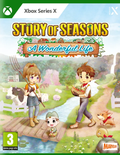 Pochette Story of Seasons : A Wonderful Life version Xbox Series X/S