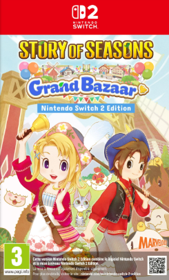 Pochette STORY OF SEASONS : Grand Bazaar version Switch 2