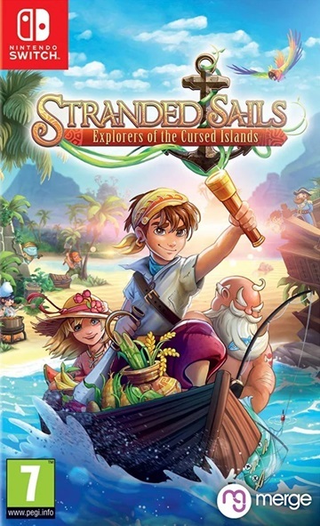 Pochette Stranded Sails - Explorers of the Cursed Islands version Switch