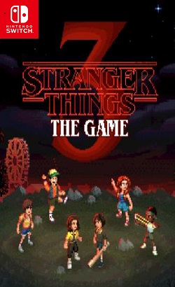 Pochette Stranger Things 3 : The Game version Switch