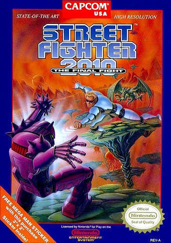 Pochette Street Fighter 2010 : The Final Fight version NES