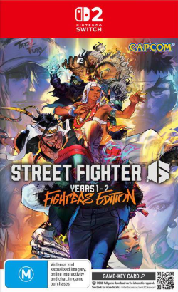 Pochette Street Fighter 6 version Switch 2
