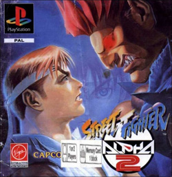 Pochette Street Fighter Alpha 2 version PlayStation 3
