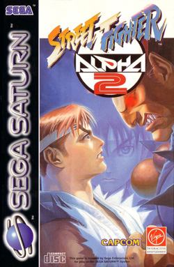 Pochette Street Fighter Alpha 2 version Saturn