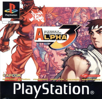 Pochette Street Fighter Alpha 3 version PlayStation 3