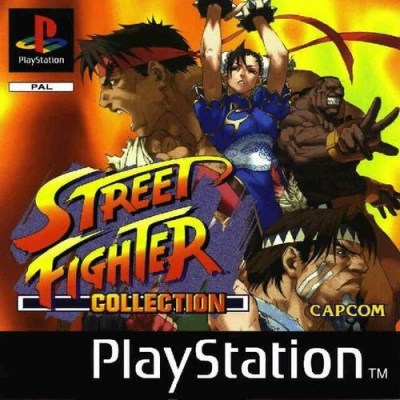 Pochette Street Fighter Collection version PlayStation