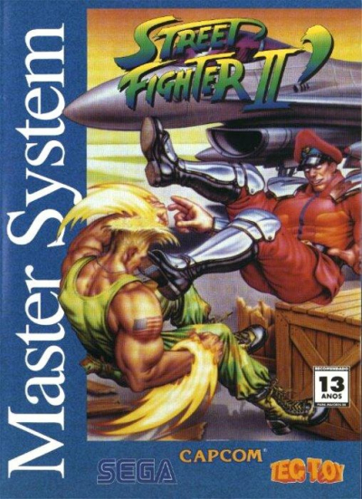 Pochette Street Fighter II' Special Champion Edition version Master System