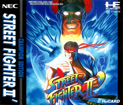 Pochette Street Fighter II' Special Champion Edition version PC-Engine