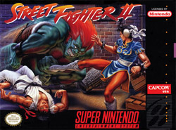 Pochette Street Fighter II : The World Warrior version Wii