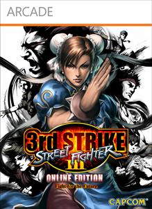 Pochette Street Fighter III 3rd Strike Online Edition version Xbox 360