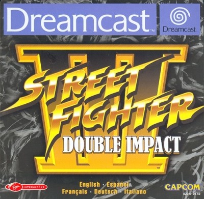 Pochette Street Fighter III Double Impact version Dreamcast