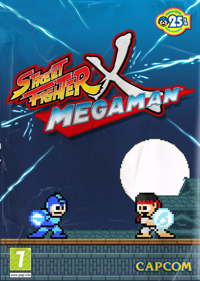 Pochette Street Fighter X Mega Man version PC Windows