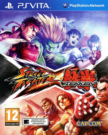 Pochette Street Fighter X Tekken version PSVita
