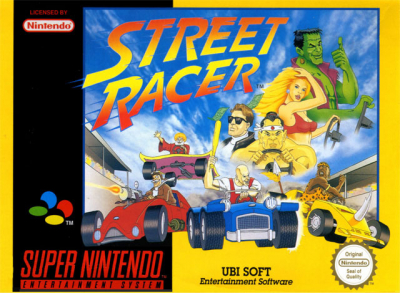 Pochette Street Racer version Super Nintendo