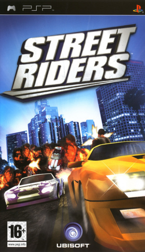 Pochette Street Riders version PSP